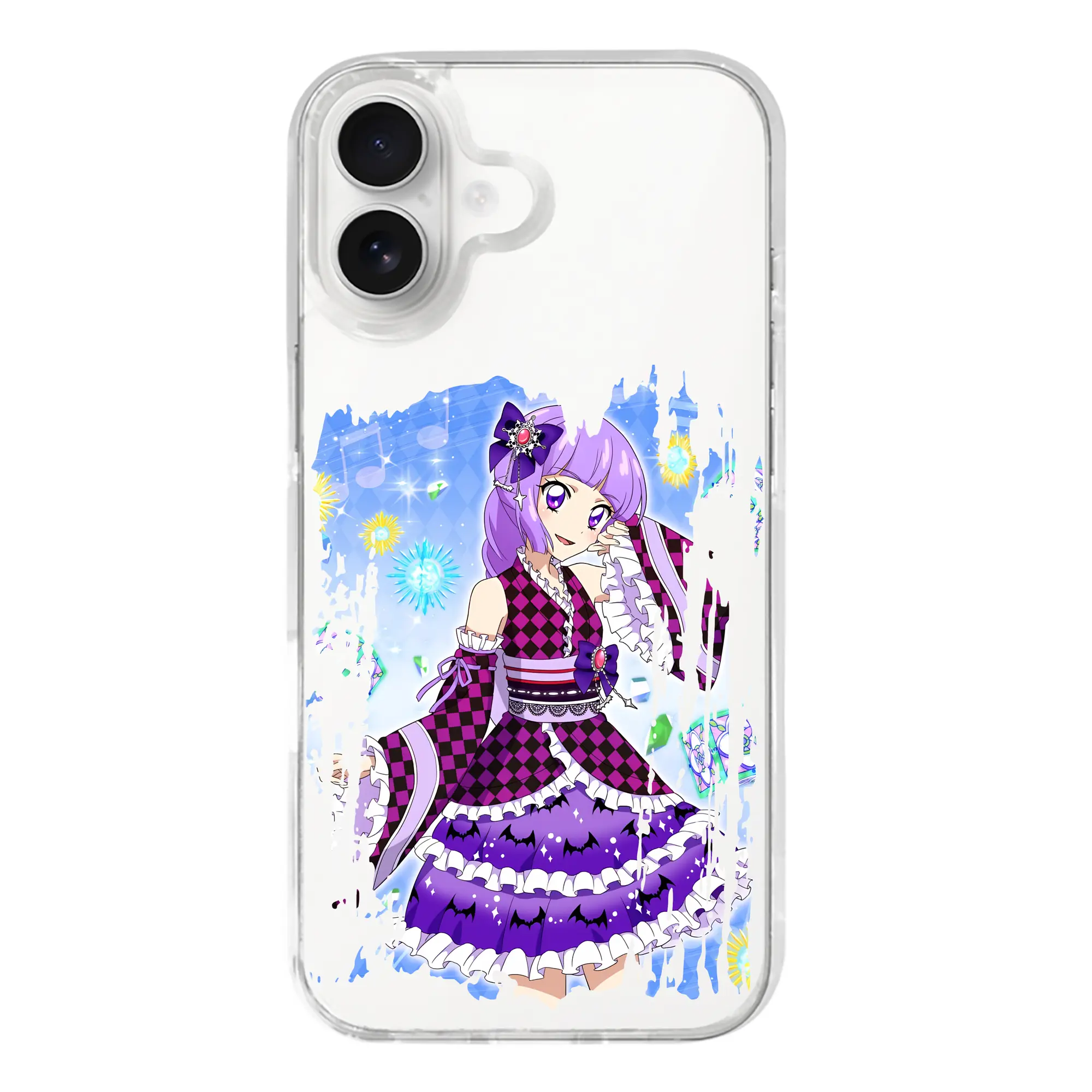 アイカツ グッズ 氷上 スミレ - iPhone 17シリーズ 透明スマホケース – 薄型・耐衝撃・精密フィット保護カバー
